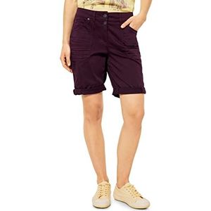 Cecil dames shorts katoen, Berry Juice Red