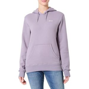 Sweatshirt a Capuche avec Broderie Schott,SWCASUAL2, Violet, XS