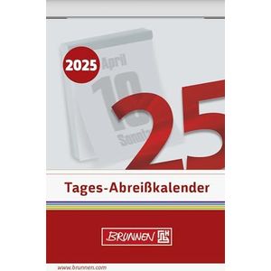 BRUNNEN Uitwisbare kalender (2025), 1 pagina = 1 dag, 54 × 80 mm