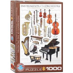 Eurographics 1000 stuks - orkester instrumenten symphonie