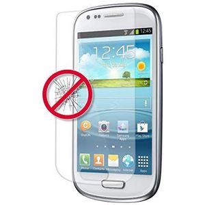 Puro SDGI8190SG displaybeschermfolie van gehard glas voor Samsung Galaxy S3 Mini, transparant