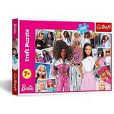 Trefl - Barbie, In de wereld van Barbie puzzel 200 stukjes - Kleurrijke puzzel met 's werelds populairste pop, Barbie en haar vrienden, plezier voor kinderen vanaf 7 jaar