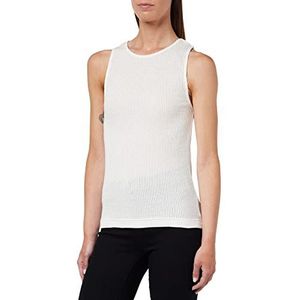 G-STAR RAW Tanktop 3D Rib Haut Femme, Blanc (White D23093-d276-110), L