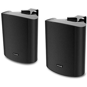 Audibax Pícolo PR-52 - Passieve hifi-luidsprekers voor planken - Paar 2-weg stereoluidsprekers - 100W luidspreker - Inclusief wandhouder - 5"" woofers - Surround Sound