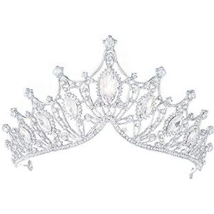 Prinsessenkroon, strass, godin, koningin, kerstkostuum, cosplay, bruid, bruiloft, wedstrijd, prinses, feesten, gouden helm.