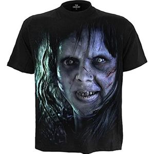 WB Horror The Exorcist Regan T-shirt, zwart, zwart.