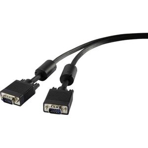 Renkforce RF-4212492 VGA-kabel, 15-polig, 0,50 m, zwart