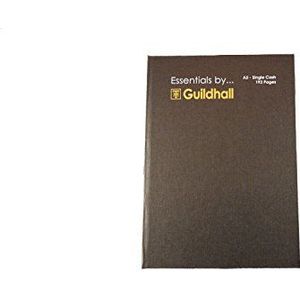 Exacompta - Ref GES461Z - Guildhall - A5 enkele boekjes, 148 x 210 mm, 192 pagina's voorgedrukt papier 80 g/m² - kwitanties, uitgaven, samenvattingen, licht hout