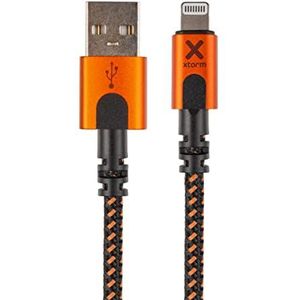 Xtorm Xtreme USB naar Lightning-kabel, 1,5 m, oranje
