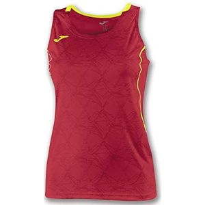 Joma Olimpia T-shirt voor meisjes, Rood/Geel