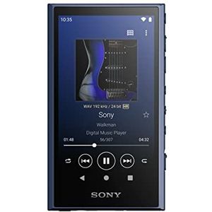 Sony NW-A306 Walkman-speler van hoge kwaliteit, touchscreen, 32 GB, blauw
