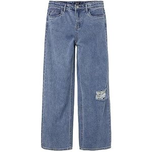 LMTD Wide Leg Jeans NLFNOIZZA Stonewashed