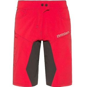 Zimtstern Taila Evo MTB Shorts voor dames, Jester Red/Pirate Zwart