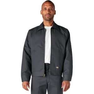 Dickies Eisenhower gevoerde herenjas, Grijs (Charcoal Grey Ch)