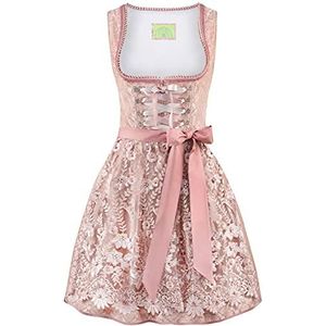 Stockerpoint dames jurk melida, oudroze