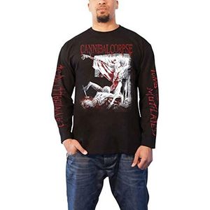Cannibal Corpse T-shirt Tomb of the Mutilated 2019, officiële heren, lang, zwart