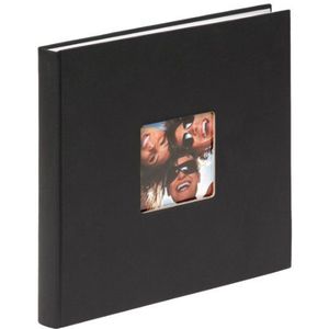 walther design FA-205-B fotoalbum Fun, zwart, 26 x 25 cm