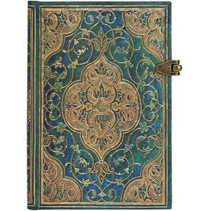 Notitieboek met harde kaft kronieken turquoise - mini - gelinieerd - 240 p.: Lined Mini