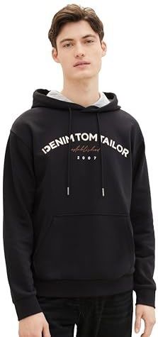 TOM TAILOR Denim 1040028 Trainingspak voor heren, 29999 - zwart.