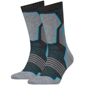 HEAD Crew Sock Mixte, grijs/blauw, 35 EU, grijs/blauw