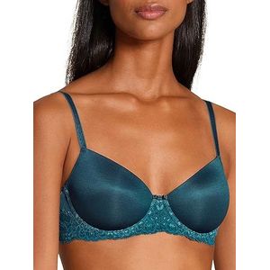 Calida Sensual Secrets dames onderhemd viscose zeer transparant, Deep Dive Petrol