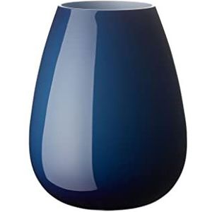 Villeroy & Boch Drop vaas, glas, blauw, 228 mm