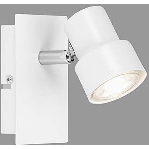 Briloner Leuchten LED wandspot 1x GU10 5W 460 lm, 3000 K, wit 2861-016