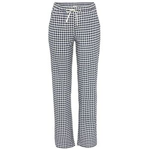 s.Oliver Bas de pyjama pour femme, Carreaux bleu marine., 34-36