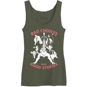 Disney Wodvilntk031 Tanktop voor dames, 1 stuk, Khaki (stad)