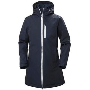 Hellyhansen Long Belfast damesjas, marineblauw, maat 3XL, Navy Blauw