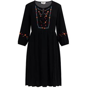 aleva Robe pour femme 15926394-AL04, noire, taille XL, Noir, XL