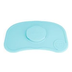 Twistshake Click-Mat Mini antislip placemat voor de meeste kinderstoelbladen 31 x 17 cm, placemat met sterke zuigkracht, BPA-vrij, 6+ maanden, pastelblauw D2C