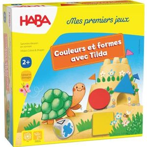 HABA Eerste kleuren en vormen met Tilda bedrijf voor kinderen, een samenwerkings- en classificatiespel, 2 jaar, 307045, 307045, kleurrijk