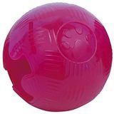 Gloria TPR bal voor honden, grootte 6,35 cm, duurzaam materiaal, flexibele bal, verzorging van de tandgezondheid van je hond, speelgoed voor honden, hondenspeelgoed, ballen voor honden, kleur oranje