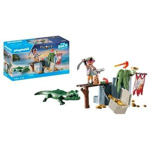 Playmobil 71473 Piraat met Alligator