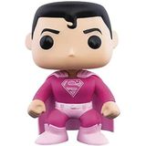 Funko - Pop Heroes: Breast Cancer Awareness-Superman DC Comics verzamelfiguur, 49988, Multicoeur