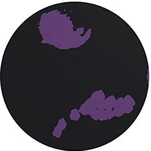 Questo Casa, Ronde muismat, digitaal bedrukt, antislip onderkant, voor kantoor en thuis, diameter 22 cm