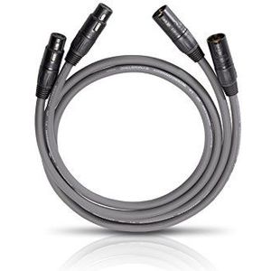 Oehlbach NF 14 Master Set XLR-kabel, 2 x 3 m, zwart