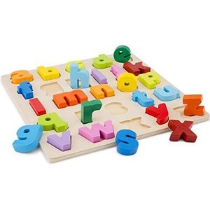 New Classic Toys - Puzzel alfabet (lowercase), 10535, meerkleurig