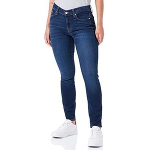 7 For All Mankind The Ankle Skinny Bair Eco damesjeans, donkerblauw, 27 W/27 l, Donkerblauw