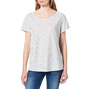 Cecil T-shirt dames, lichtgrijs gemêleerd