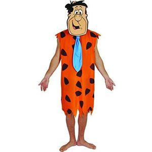 Ciao - Fred Flintstones origineel kostuum voor volwassenen (één maat), kleur, 11694