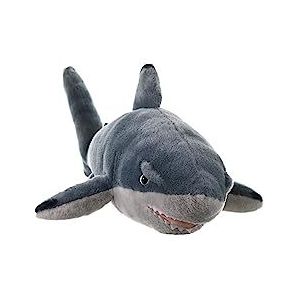 Wild Republic Cuddlekins Pluche dier Haai met zwarte punt - Pluche dier - Geschenken voor kinderen - 60 cm