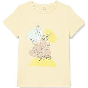 NAME IT Nkfjaseline S Top T-shirt voor meisjes, Dubbele crème