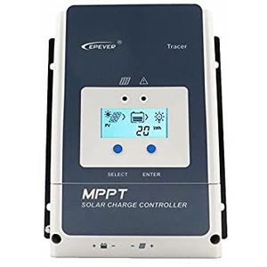 EPEVER Tracer AN MPPT laadregelaar solar charge controller 50-100, PV150-200V, 12V/24/36/48VDC auto work, LCD-display commen negatieve aarding