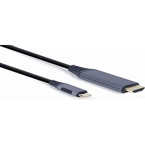 GEMBIRD USB-kabel C - HDMI Space Grey, 1,8 m, CC-USB3C-HDMI-01-6