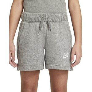 Nike G NSW Club Ft 5 In Shorts Dames, Carbon Heather/White