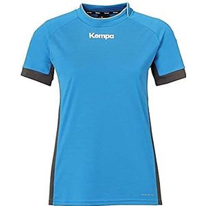 Kempa Prime Shirt Dames Dansshirt Vrouwen, meerkleurig (kempa blauw/antraciet)