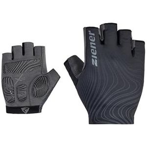 Ziener Clem Gants de vélo/VTT pour Homme | Doigts Courts – Respirants, amortissants, Noirs, 6,5