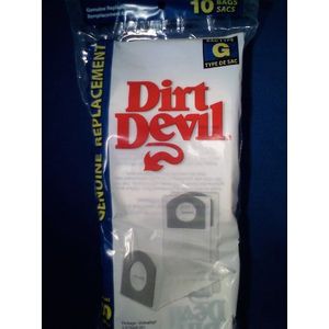 Dirt Devil Type G Vacuum Bags (10-Pack), 3010348001